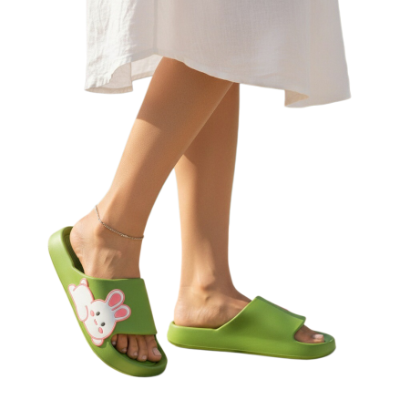 Papuci veseli Iepuras H695verde [6]