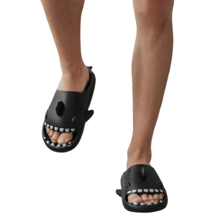 Papuci - Papuci veseli Rechin E01negru