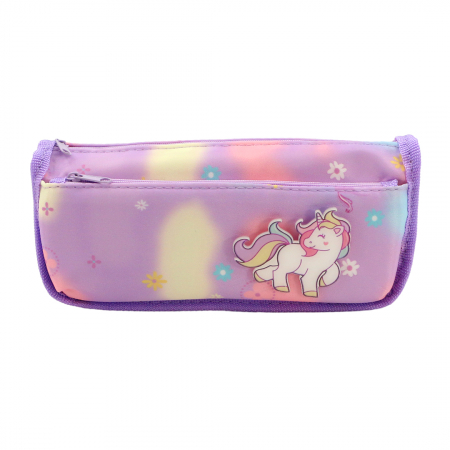Penare - Penar neechipat cu 2 compartimente model unicorn HZ-5872mov