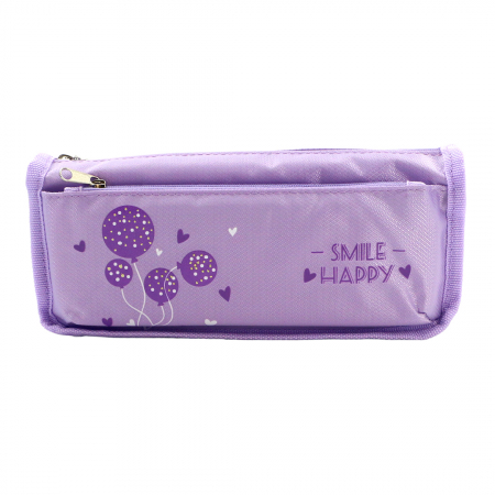 Penare - Penar neechipat cu 2 compartimente model baloane SY-7116mov