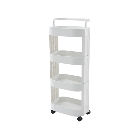 Suport universal pentru baie sau bucatarie cu 4 polite si roti SHYE-6501 [2]