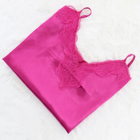 Pijamale - Pijama din satin S-480