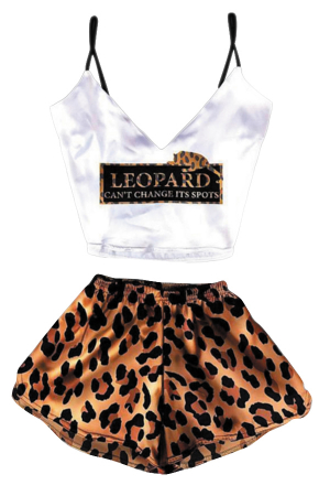 Pijamale - Set pijama 3 piese, maiou, pantaloni scurti si esarfa TY-SD209maro