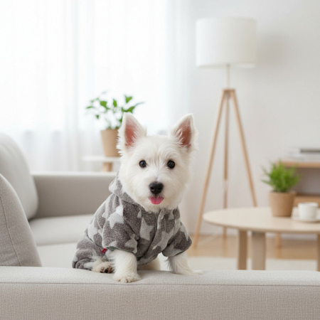 Haine - Pijamale cocolino animale XINA2101maro