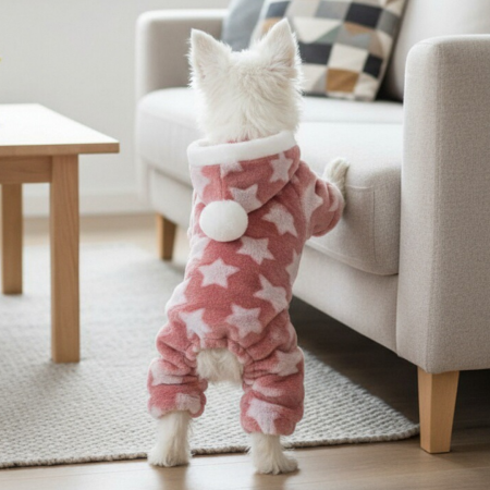 Haine - Pijamale cocolino animale XINA2101roz