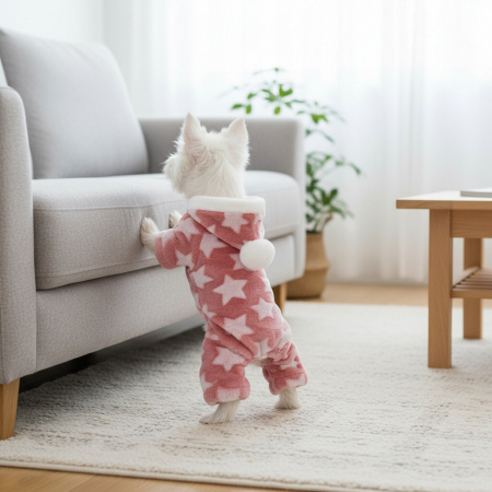 Haine - Pijamale cocolino animale XINA2101roz