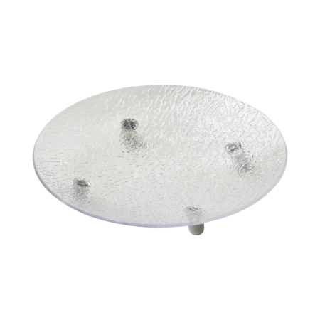Raft organizator - Platou servire fructe cu picioruse sustinere din silicon SHYE-6442transparent