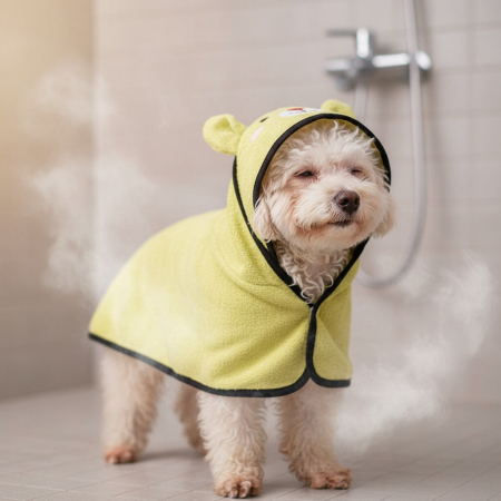 Accesorii animale de companie - Prosop moale pentru uscare, super-absorbant MDL-2421galben