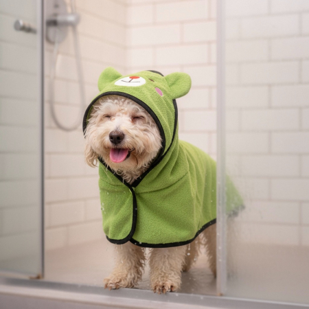 Haine - Prosop moale pentru uscare, super-absorbant MDL-2421verde