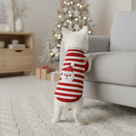 Haine - Pulover cu Mos Craciun XINA2311