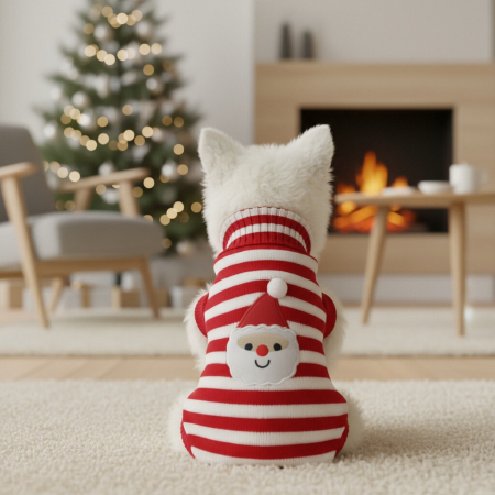 Haine - Pulover cu Mos Craciun XINA2311