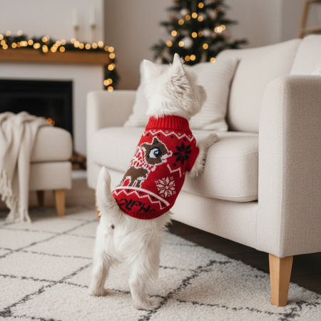 Haine - Pulover cu Rudolph XINA2310