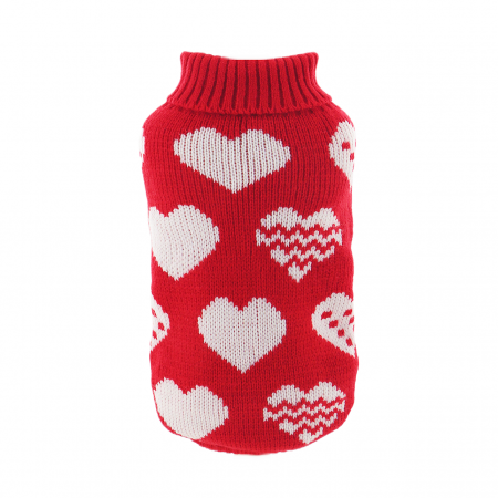 Animale de companie - Pulover tricotat XINA2204rosu