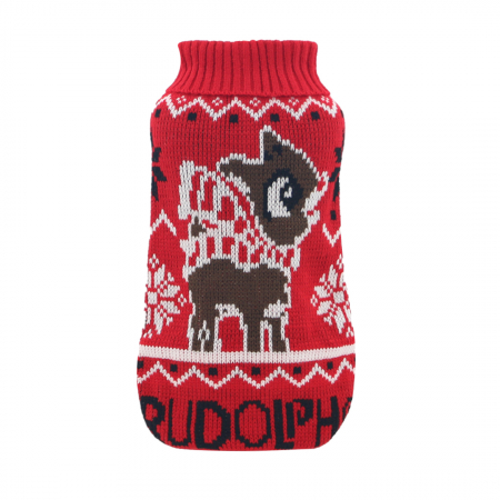 Articole pentru sărbători - Pulover cu Rudolph XINA2310