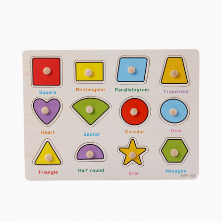 Jucării - Puzzle educativ din lemn MTF-029