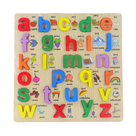 Jucării - Puzzle educativ din lemn CX-089