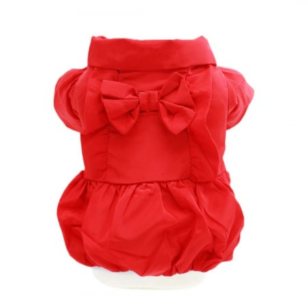 Haine - Rochita de iarna cu funda MDL-2416rosu