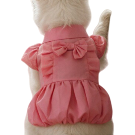 Haine - Rochita de iarna cu funda MDL-2416roz