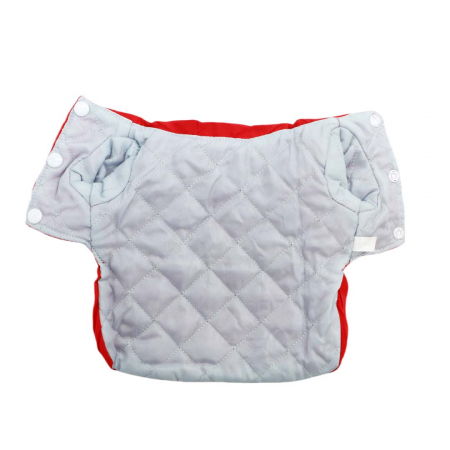 Animale de companie - Rochita de iarna cu funda MDL-2416rosu