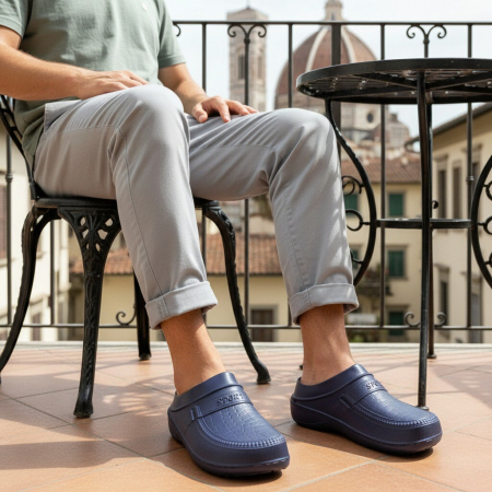 Papuci - Saboti B75bleumarin