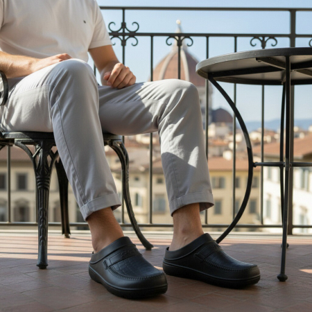 Papuci - Saboti B75negru