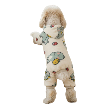 Animale de companie - Salopeta cocolino cu gluga MDL-19A