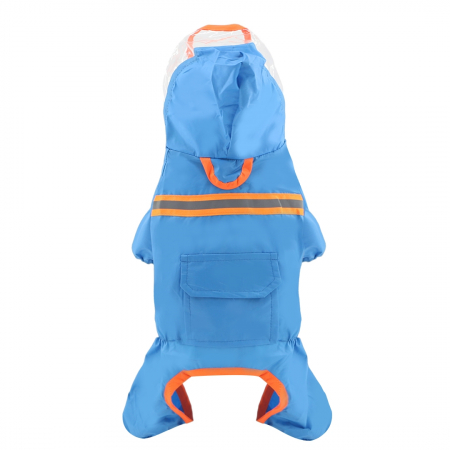 Animale de companie - Salopeta de ploaie cu banda reflectorizanta MDL-17A
