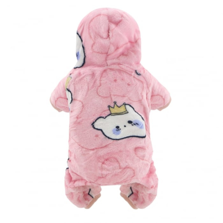 Haine - Salopeta cocolino cu gluga MDL-19B