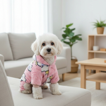 Haine - Salopeta cocolino cu gluga MDL-19B