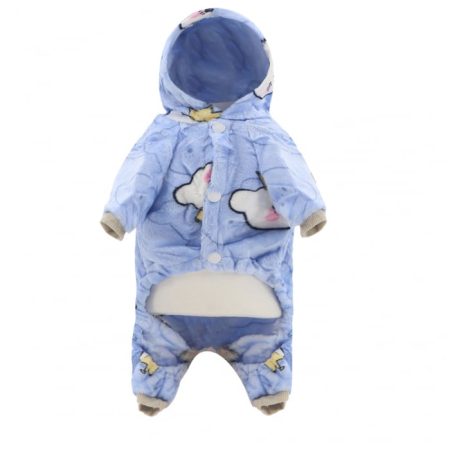 Animale de companie - Salopeta cocolino cu gluga MDL-19C