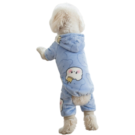 Animale de companie - Salopeta cocolino cu gluga MDL-19C