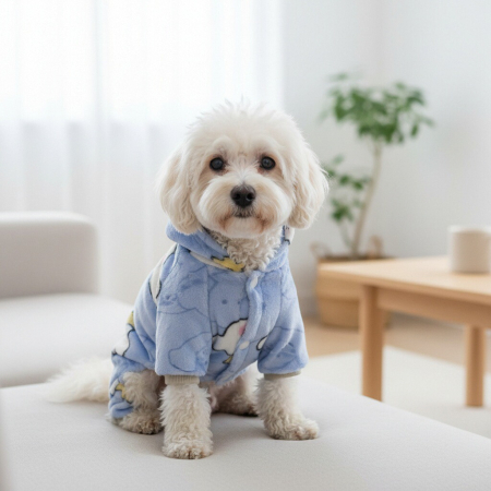 Animale de companie - Salopeta cocolino cu gluga MDL-19C