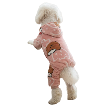 Haine - Salopeta cocolino cu gluga MDL-19D