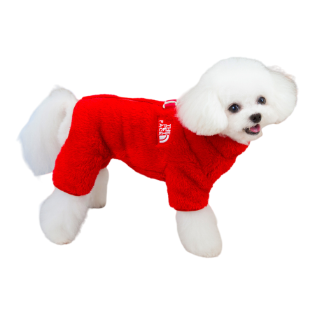 Animale de companie - Salopeta cocolino DOG-02rosu