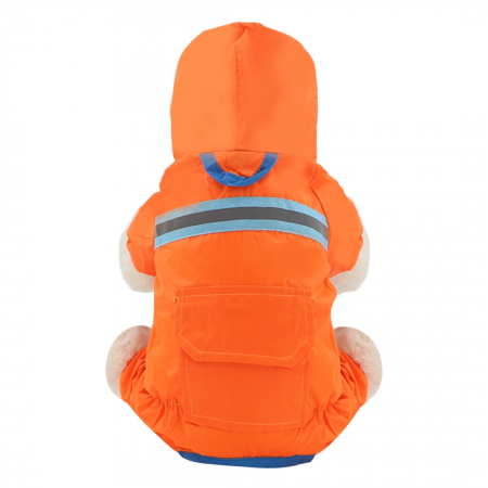 Animale de companie - Salopeta de ploaie cu banda reflectorizanta MDL-17B