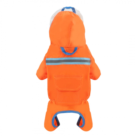 Animale de companie - Salopeta de ploaie cu banda reflectorizanta MDL-17B