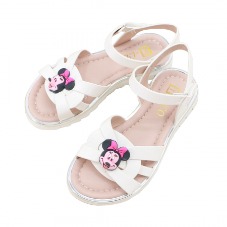 Sandale - Sandale cu Minnie Mouse 308alb