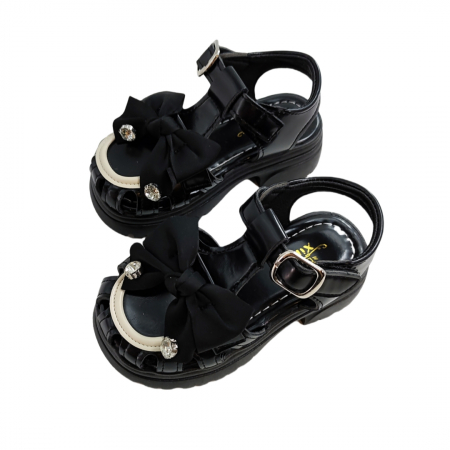 Sandale cu aplicatii decorative XA-2523negru [9]