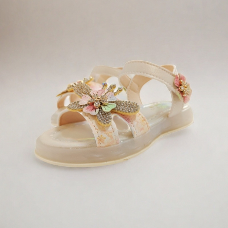 Sandale - Sandale cu aplicatii decorative XA-2524bej