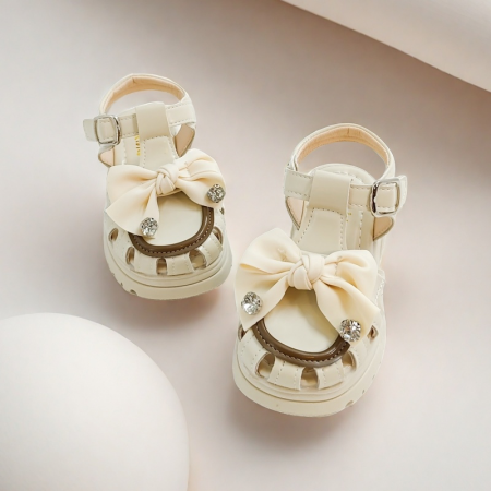 Sandale - Sandale cu aplicatii decorative XA-2523bej