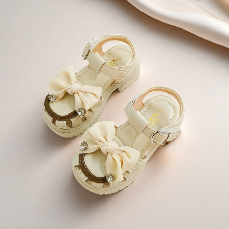 Sandale - Sandale cu aplicatii decorative XA-2523bej