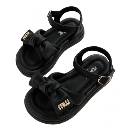 Sandale - Sandale cu aplicatii decorative XA-2525negru