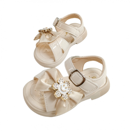 Sandale - Sandale cu aplicatii decorative XA-2528bej