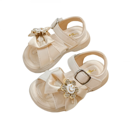 Sandale - Sandale cu aplicatii decorative XA-2528bej