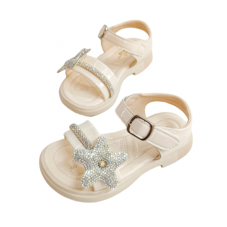 Sandale - Sandale cu aplicatii decorative XA-2529bej