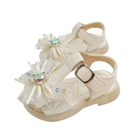Sandale - Sandale cu aplicatii decorative XA-2531bej