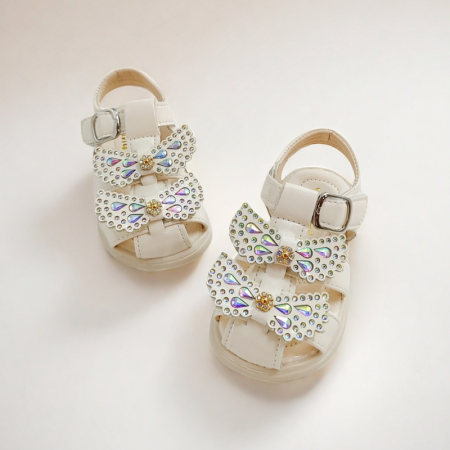 Sandale - Sandale cu aplicatii decorative XA-2532bej