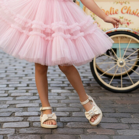 Copii - Sandale cu aplicatii decorative XA-2534bej