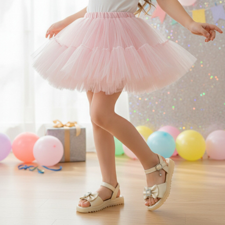 Copii - Sandale cu aplicatii decorative XA-2534bej