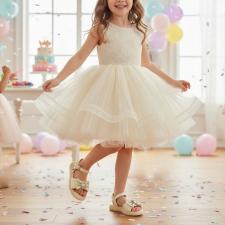 Copii - Sandale cu aplicatii decorative XA-2534bej